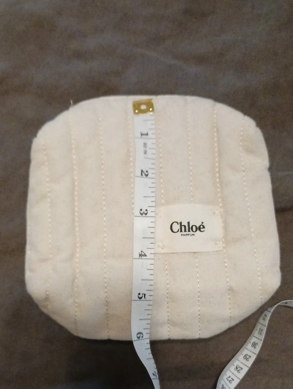 Chloe Parfum Quilted Cosmetics Bag